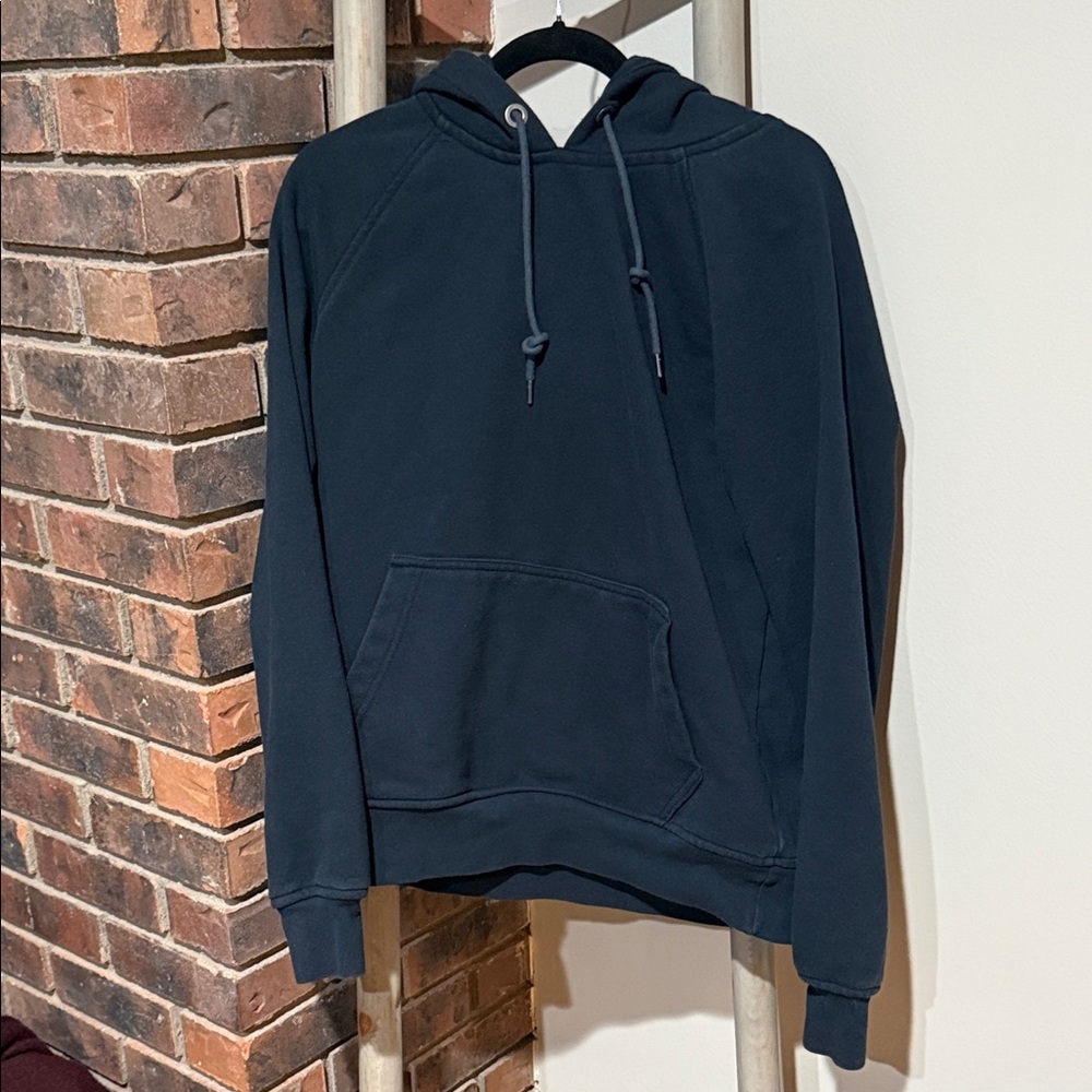 Flint & Tinder Pullover Hoodie | Men’s M | Navy | Made in USA | EUC
